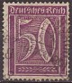 Germany - 1922 - Numbers - 50 - Violete - Numbers - Scott 143 - 0